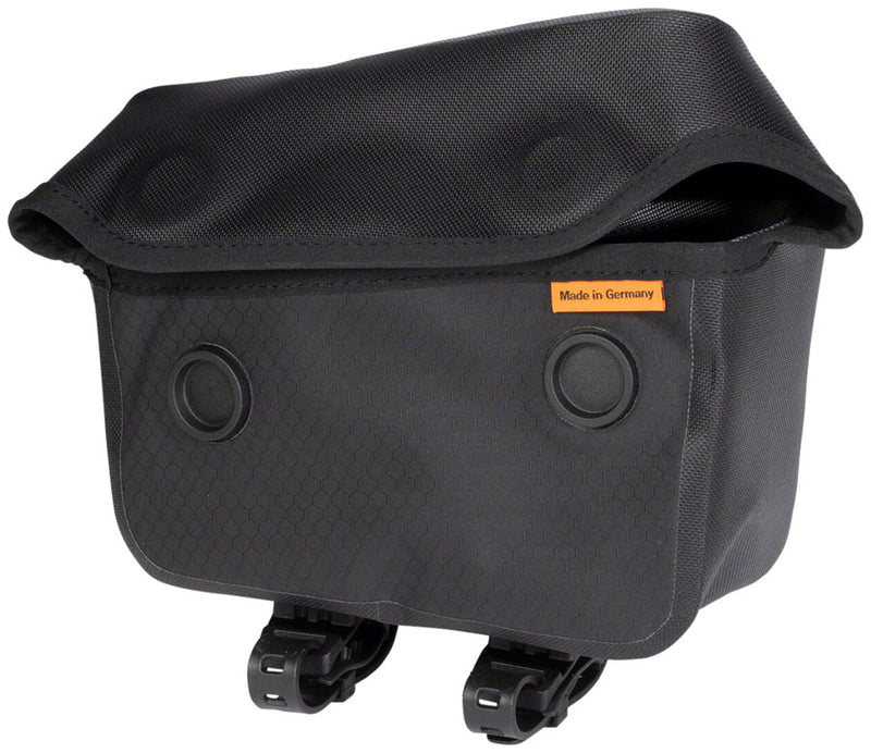 Load image into Gallery viewer, Ortlieb Fuel-Pack Top Tube Bag - Bolt/Strap-On, Black