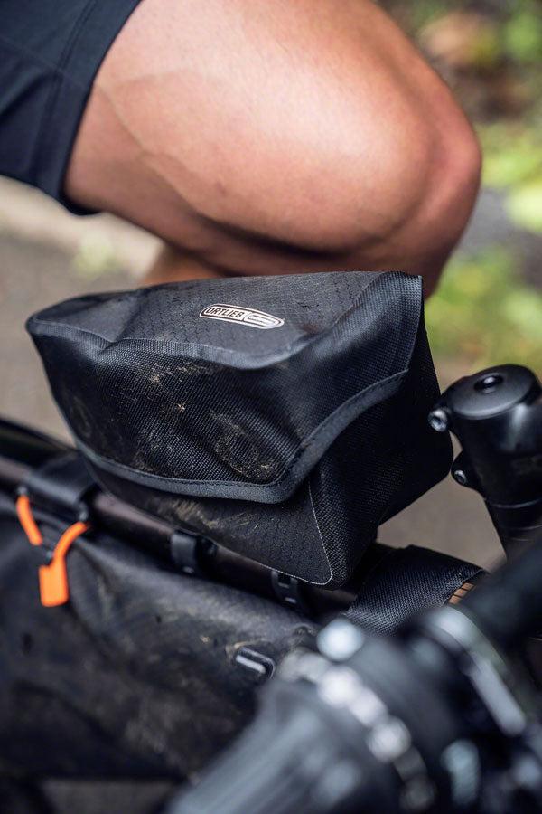 Load image into Gallery viewer, Ortlieb Fuel-Pack Top Tube Bag - Bolt/Strap-On, Black