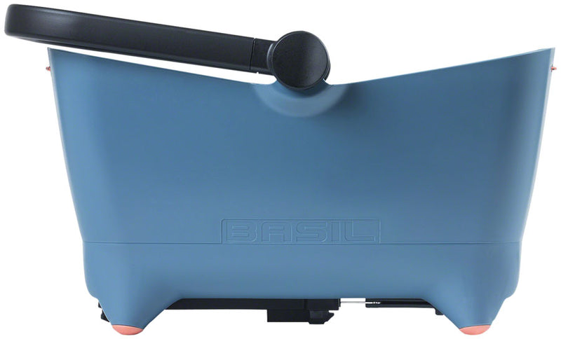 Load image into Gallery viewer, Basil Buddy Dog Bicycle Basket - MIK Mount, Faded Denim