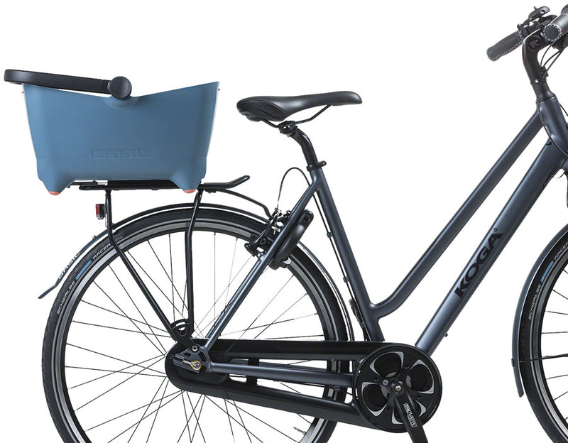 Load image into Gallery viewer, Basil Buddy Dog Bicycle Basket - MIK Mount, Faded Denim