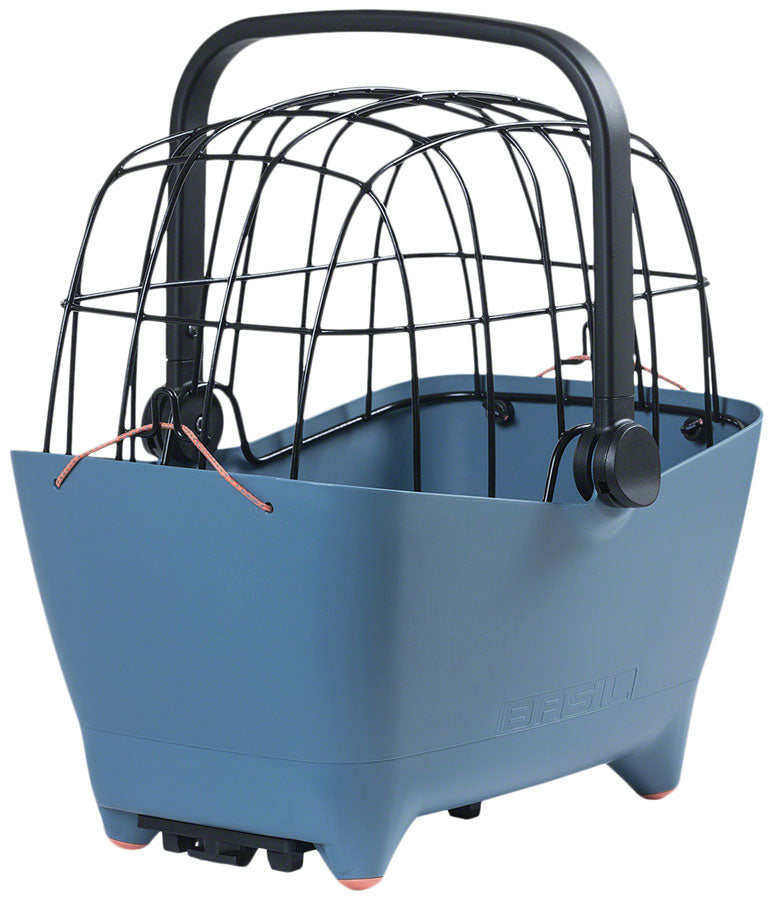 Load image into Gallery viewer, Basil Buddy Basket Space Frame Black Steel