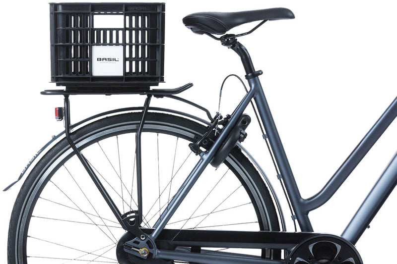 Load image into Gallery viewer, Basil Bicycle Crate S, 17.5L, Recycled Synthetic, Black