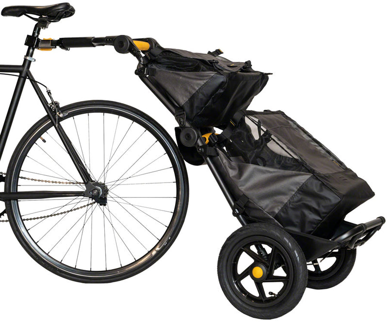 Load image into Gallery viewer, Burley Travoy Lower Market Bag - 2023, Black