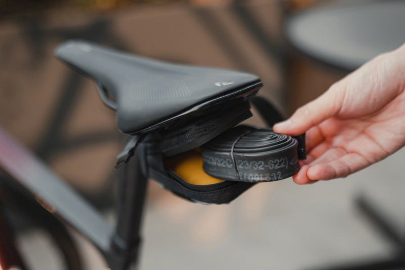 Load image into Gallery viewer, Topeak Elementa Seatbag, 0.2L, Strap Mount, X-Small, Black