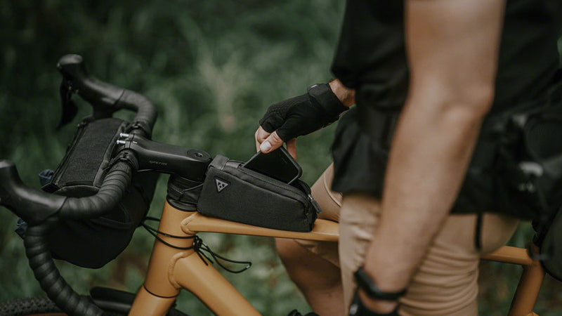 Load image into Gallery viewer, Topeak Fastfuel Top Tube Bag - Bolt-On, Black