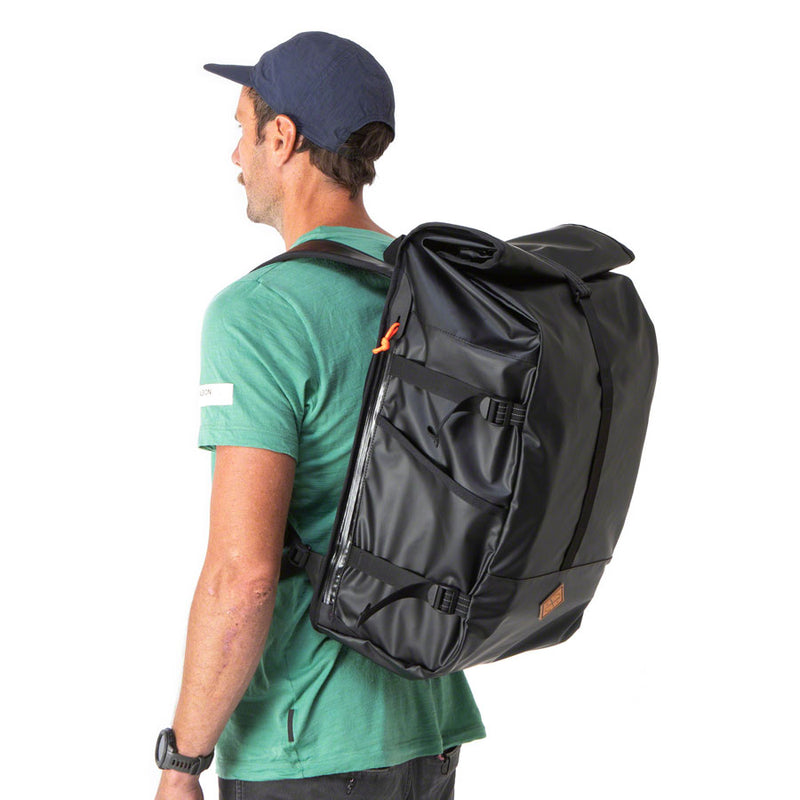 Load image into Gallery viewer, Restrap Rolltop Backpack - 40L, Black