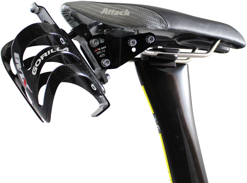 Load image into Gallery viewer, XLAB Delta 425 Alloy Saddle Mount, Includes Cage Mount and Gorilla XT Cage