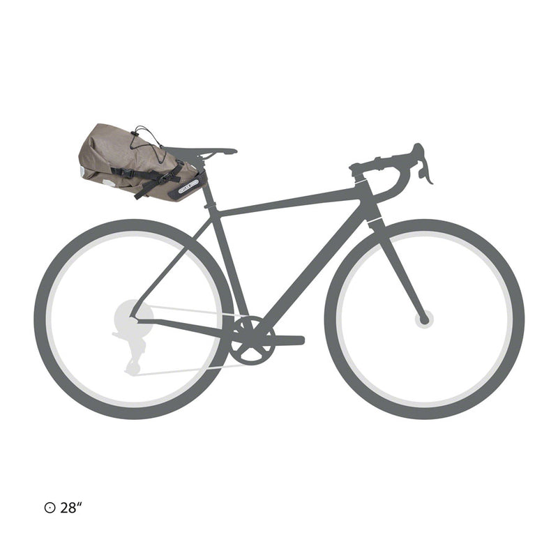 Load image into Gallery viewer, Ortlieb Bikepacking Seat Pack - 11 Liter, Dark Sand