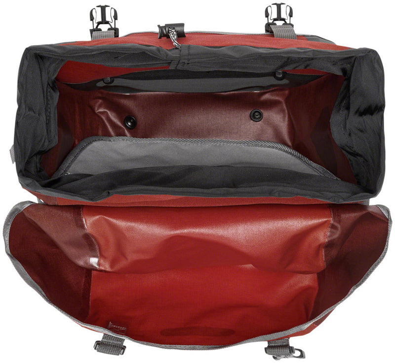 Load image into Gallery viewer, Ortlieb Bike-Packer Plus Panniers - 42L, Pair, Salsa/Dark Chili