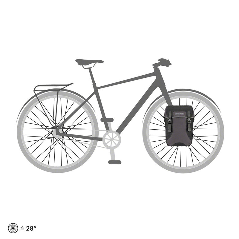 Load image into Gallery viewer, Ortlieb Sport-Packer Plus Pannier - 30L, Pair, Granite/Black