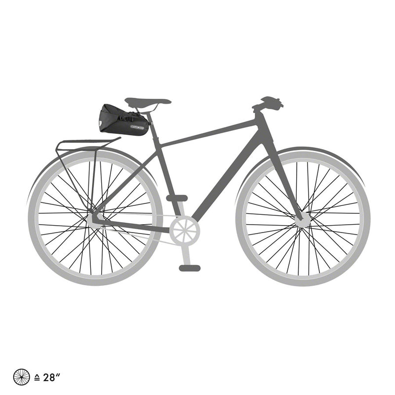 Load image into Gallery viewer, Ortlieb Saddle-Bag Seat Bag - 4.1L, Black Matte