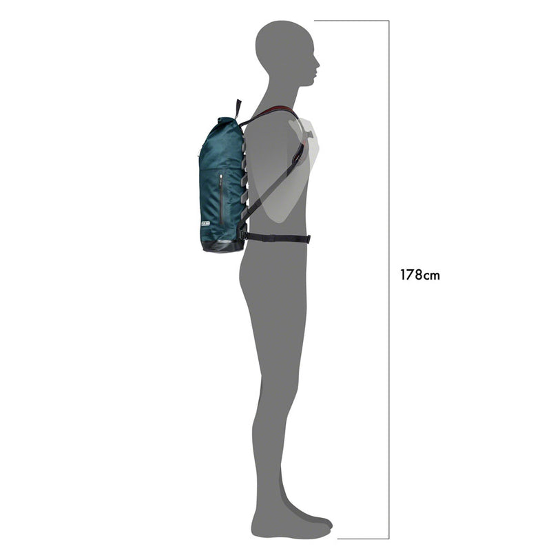 Load image into Gallery viewer, Ortlieb Commuter Daypack Backpack - 21L, Petrol