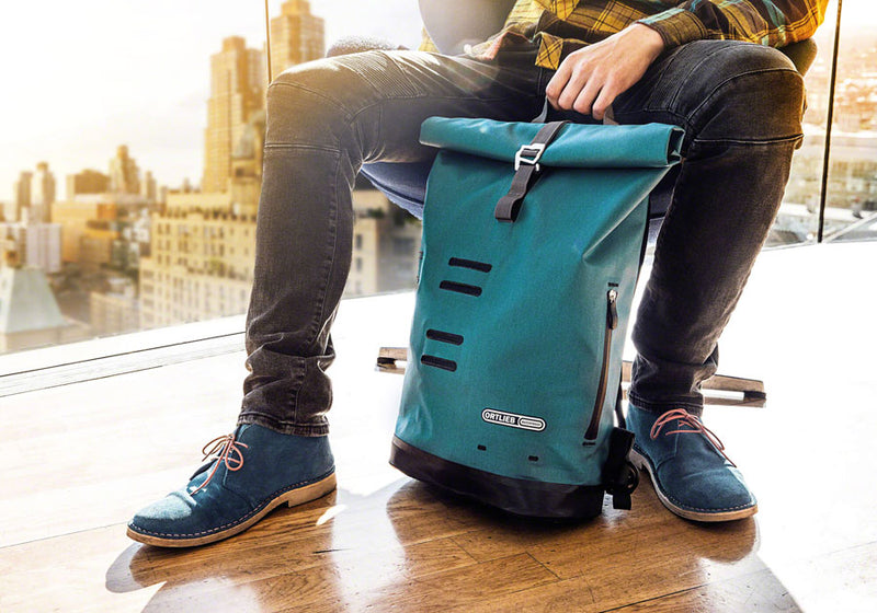 Load image into Gallery viewer, Ortlieb Commuter Daypack Backpack - 21L, Petrol