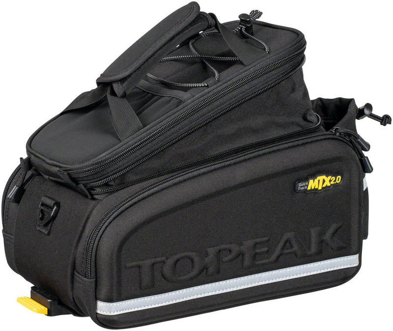 Load image into Gallery viewer, Topeak MTX 2.0 Trunk Bag DX Black 14.2x9.8x8.5in MTX 2.0