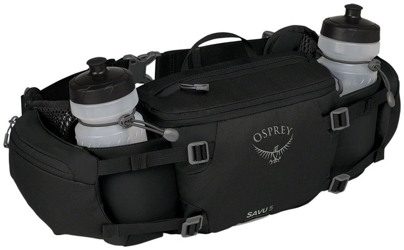 Load image into Gallery viewer, Osprey Savu 5 Lumbar Pack - One Size, Black