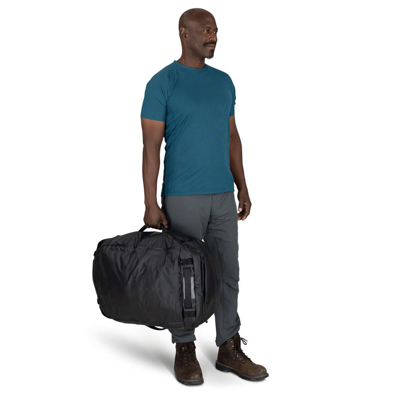 Load image into Gallery viewer, Osprey Transporter 65 Duffel Bag - Raven Black