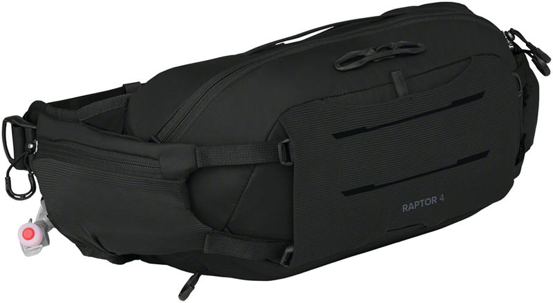 Load image into Gallery viewer, Osprey Raptor 4 Hydration Lumbar Pack - Black
