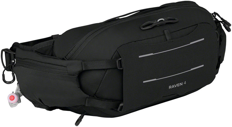 Load image into Gallery viewer, Osprey Raven 4 Hydration Lumbar Pack - Black