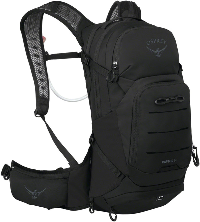 Load image into Gallery viewer, Osprey Raptor 14 EF Hydration Pack - Black