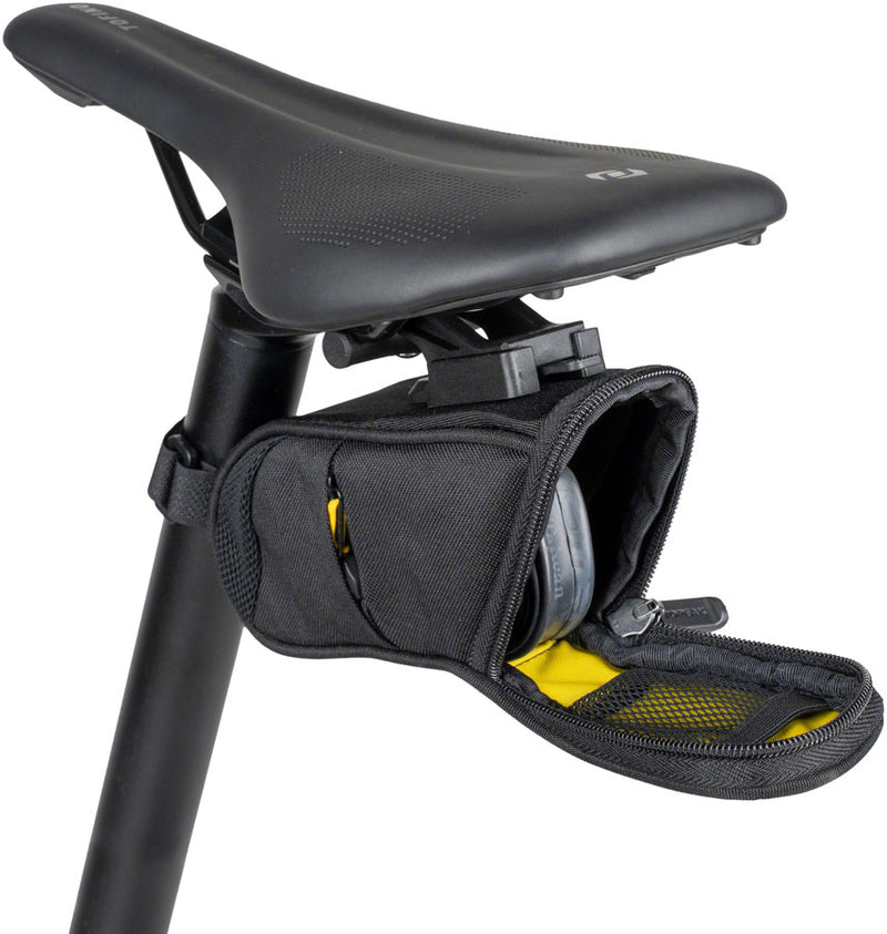 Load image into Gallery viewer, Topeak Aero WedgePack DX, 0.5L, Fixer F25, Small, Black NLS