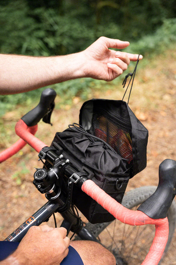 Load image into Gallery viewer, Swift Industries Capstone Handlebar Bag - Black