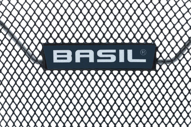 Load image into Gallery viewer, Basil Lesto Basket Black Steel 12.6x16.2x10.6`