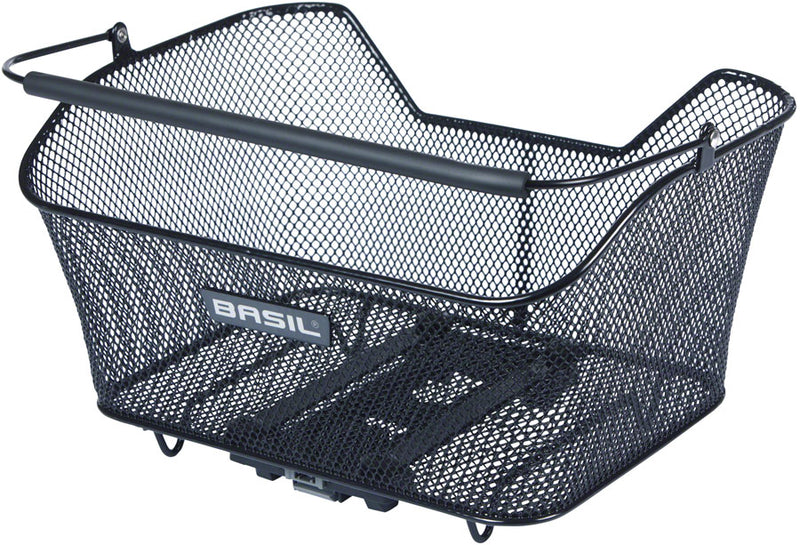 Load image into Gallery viewer, Basil Base M MIK Rear Basket - Black