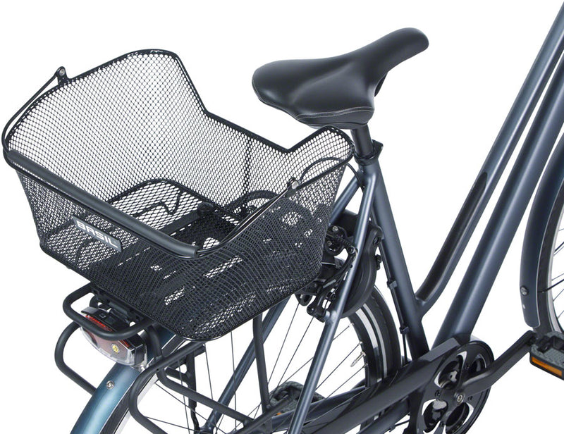 Load image into Gallery viewer, Basil Base M MIK Rear Basket - Black