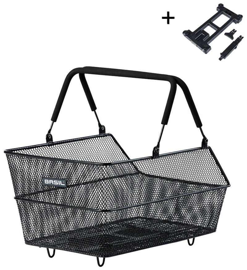 Load image into Gallery viewer, Basil Centro MIK Rear Basket - Black