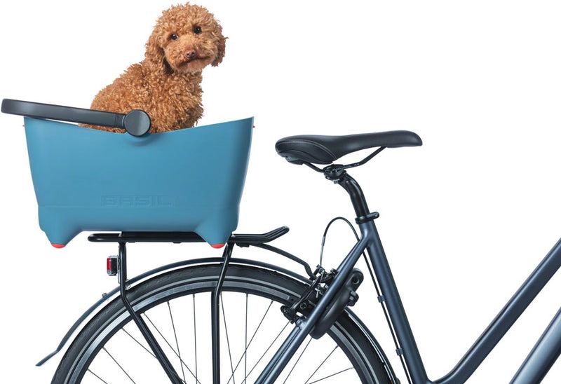 Load image into Gallery viewer, Basil Buddy Dog Basket MIK - Faded Denim