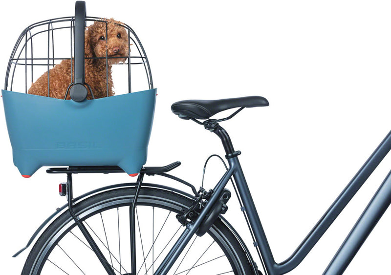 Load image into Gallery viewer, Basil Buddy Dog Basket MIK - Faded Denim