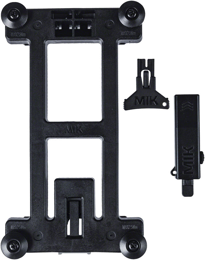 Load image into Gallery viewer, Basil MIK Adapter plate 2.0 -Lockable, Black