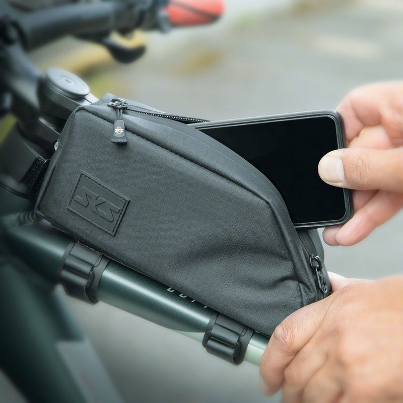 Load image into Gallery viewer, SKS Urban Top Tube Bag, 0.65L, Black