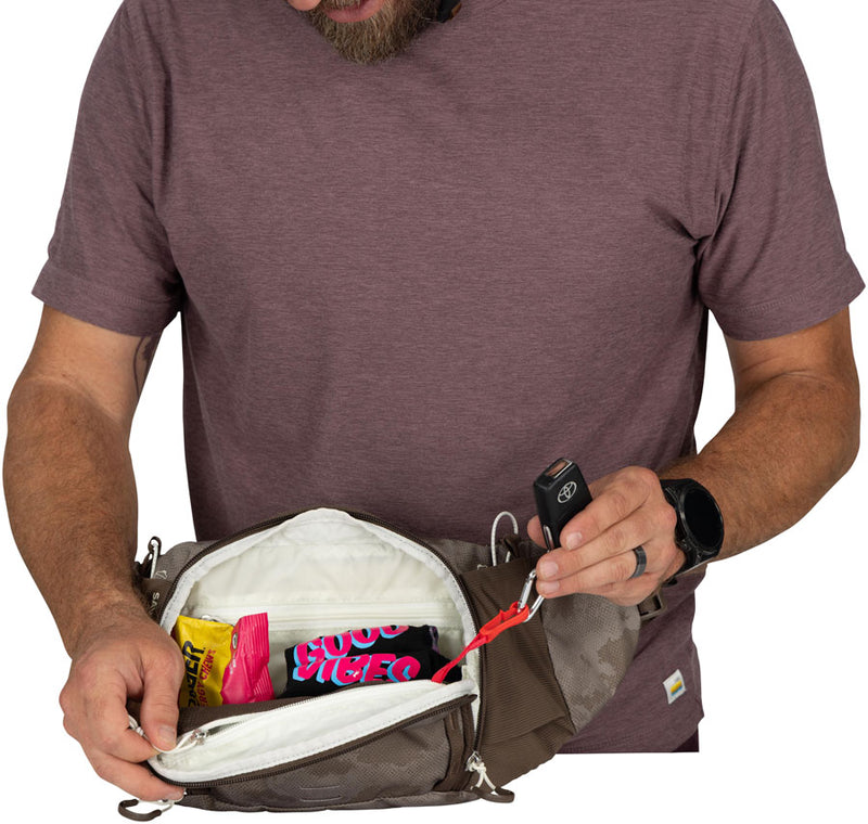 Load image into Gallery viewer, Ospry Savu 2 Lumbar Pack - Pediment Gray Dust