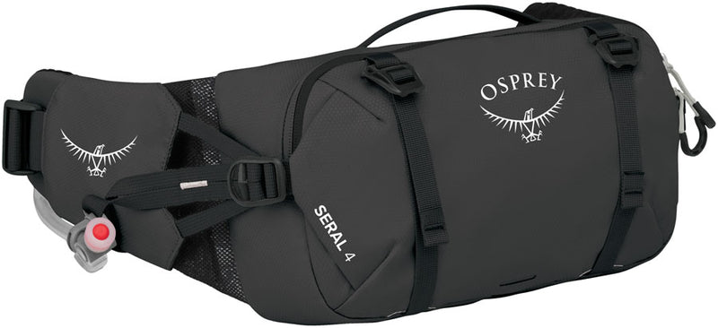 Load image into Gallery viewer, Osprey Seral 4 Lumbar Pack - Raven Black