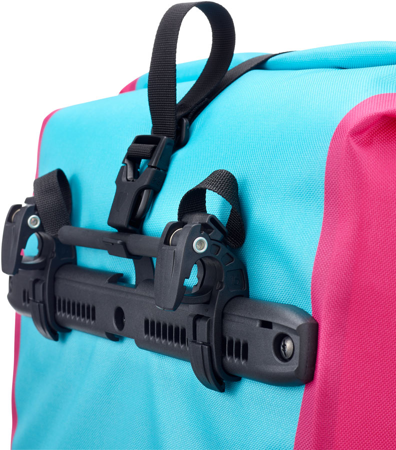 Load image into Gallery viewer, Ortlieb Back-Roller Cyber Pannier - 20L, Cyber Blue/Pink