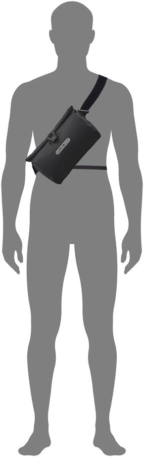 Load image into Gallery viewer, Ortlieb Velo-Sling Flex Handlebar Bag - 2.5L, Black