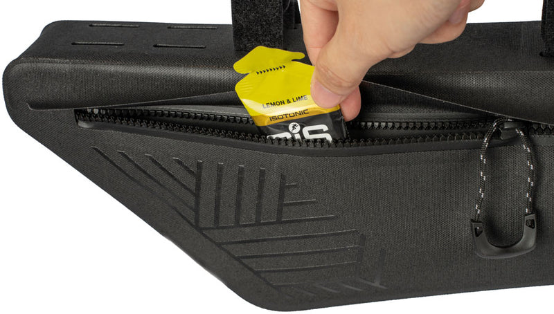 Load image into Gallery viewer, Topeak MidLoader DryBag 3L Black 18.9x5.2x2.4in Velcro Straps