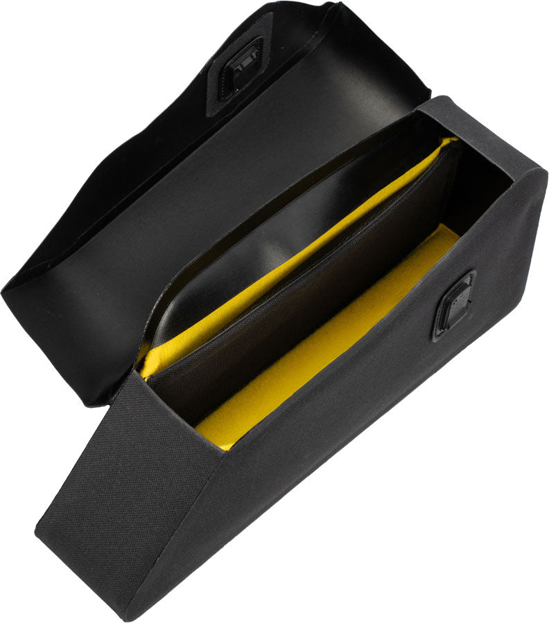 Load image into Gallery viewer, Topeak TopLoader DryShell Black 9.45x4.1x2.5in Velcro Straps/Braze On