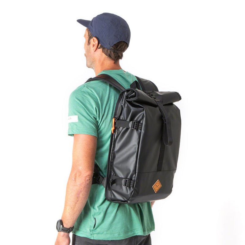 Load image into Gallery viewer, Restrap Rolltop Backpack - 22L - Black