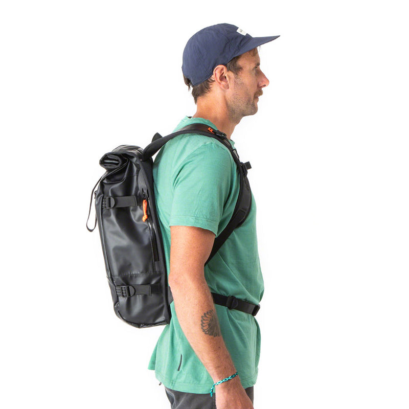 Load image into Gallery viewer, Restrap Rolltop Backpack - 22L - Black