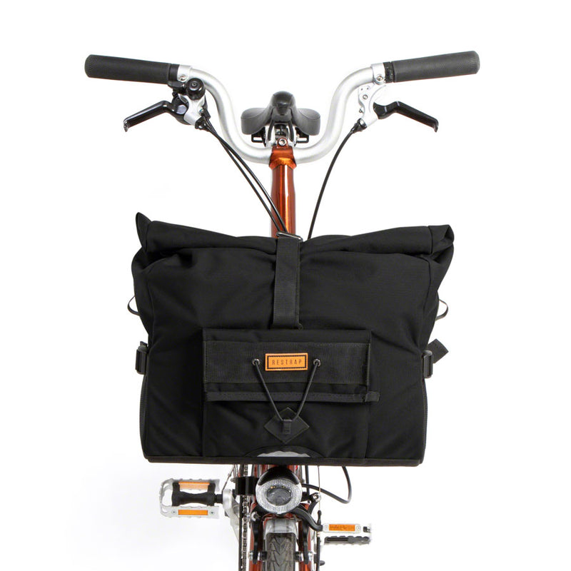 Load image into Gallery viewer, Restrap City Loader Handlebar Bag - Fits Brompton Mount, 20L, Black