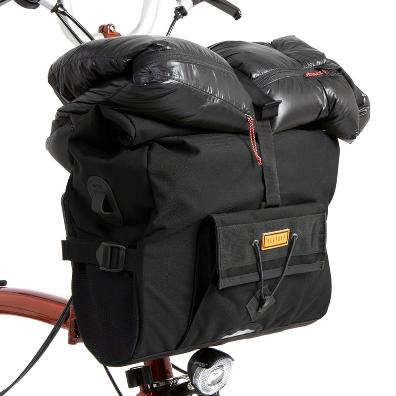 Load image into Gallery viewer, Restrap City Loader Handlebar Bag - Fits Brompton Mount, 20L, Black
