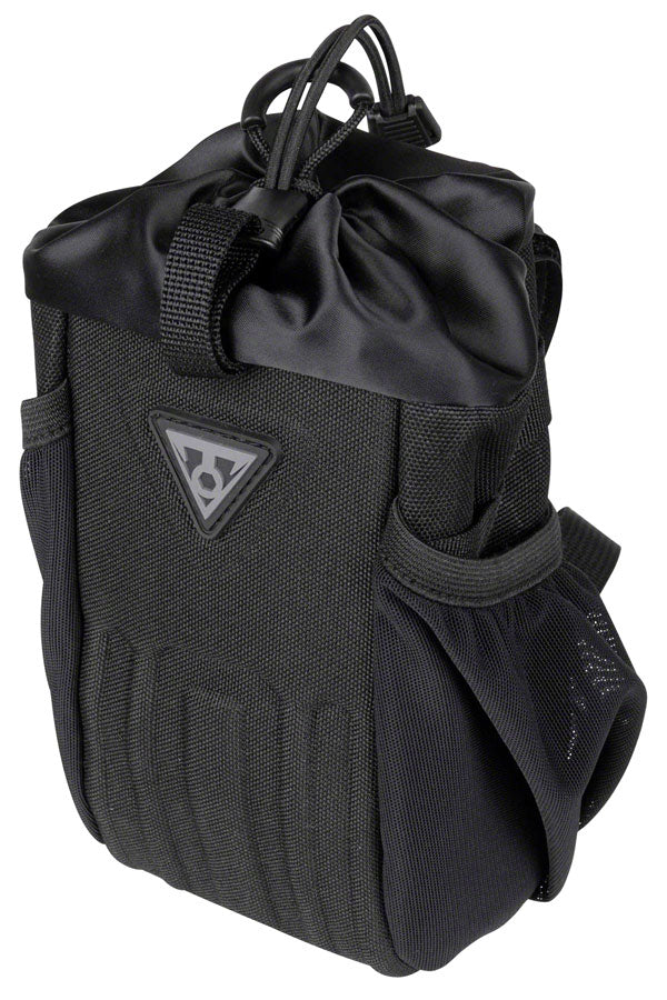 Load image into Gallery viewer, Topeak FreeLoader Stem Mount Bag 1L Black Nylon EVA Adjustable Headtube Strap