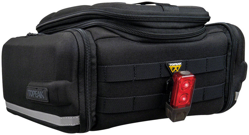 Load image into Gallery viewer, Topeak E-Xplorer Trunk Bag - With MTX QuickTrack 2 Mount - 26L, Black