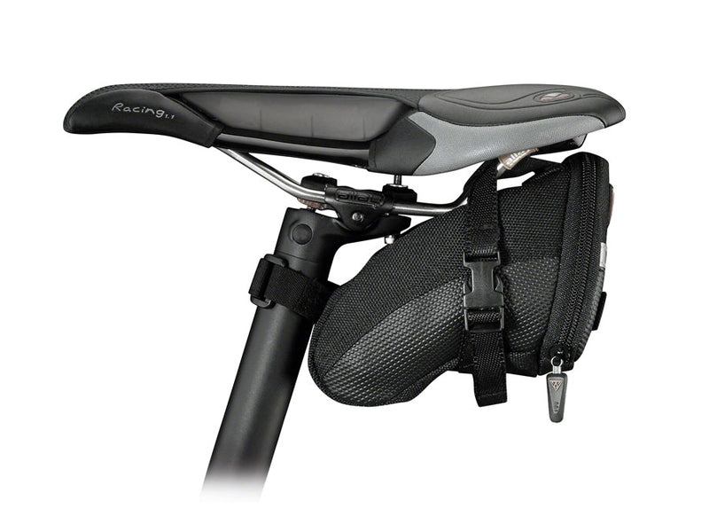 Load image into Gallery viewer, Topeak Aero Wedge Seat Bag - Strap-on Small, Black