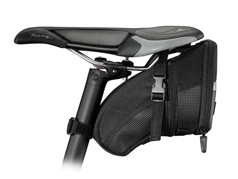 Load image into Gallery viewer, Topeak Aero Wedge Seat Bag - Strap-on, Large, Black
