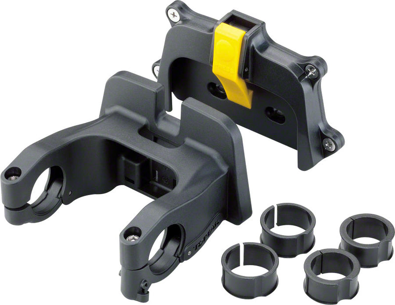 Load image into Gallery viewer, Topeak Front Basket with Fixer 3 Handlebar Bracket: Black