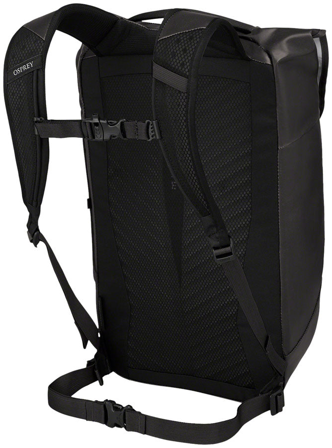 Load image into Gallery viewer, Osprey Transporter Flap Top Backpack - One Size, Black
