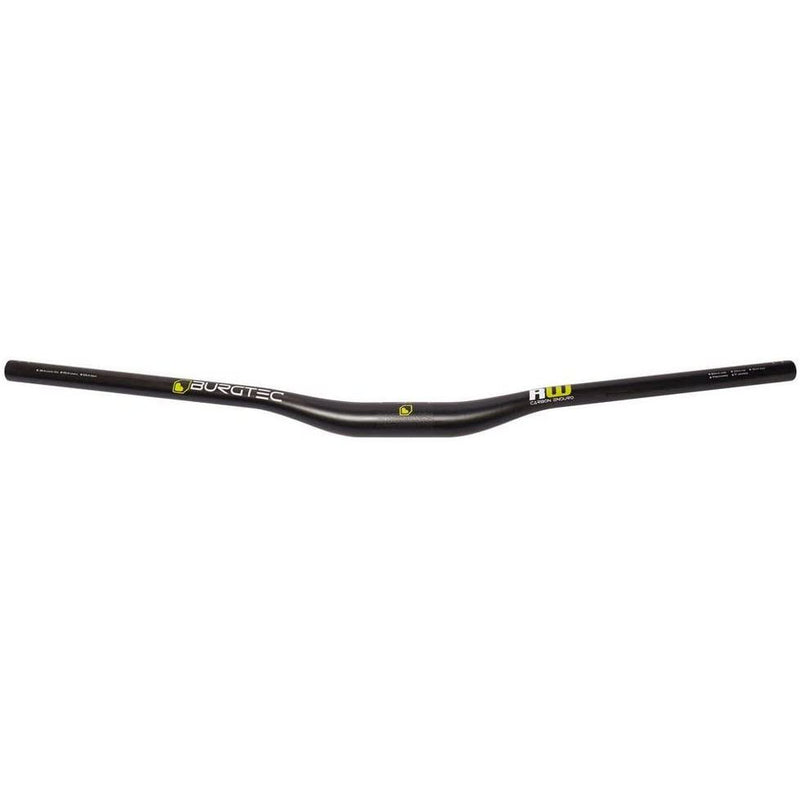 Load image into Gallery viewer, Burgtec-Ride-Wide-Carbon-DH-Carbon-Fiber-FRHB1588-MTB-Flat-Riser-Handlebar